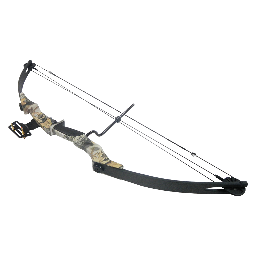 iGlow 55 lb Black / Sliver / Camouflage Camo Archery Hunting Compound Bow 175 150 80 50 40 lbs Crossbow - image 1 of 1