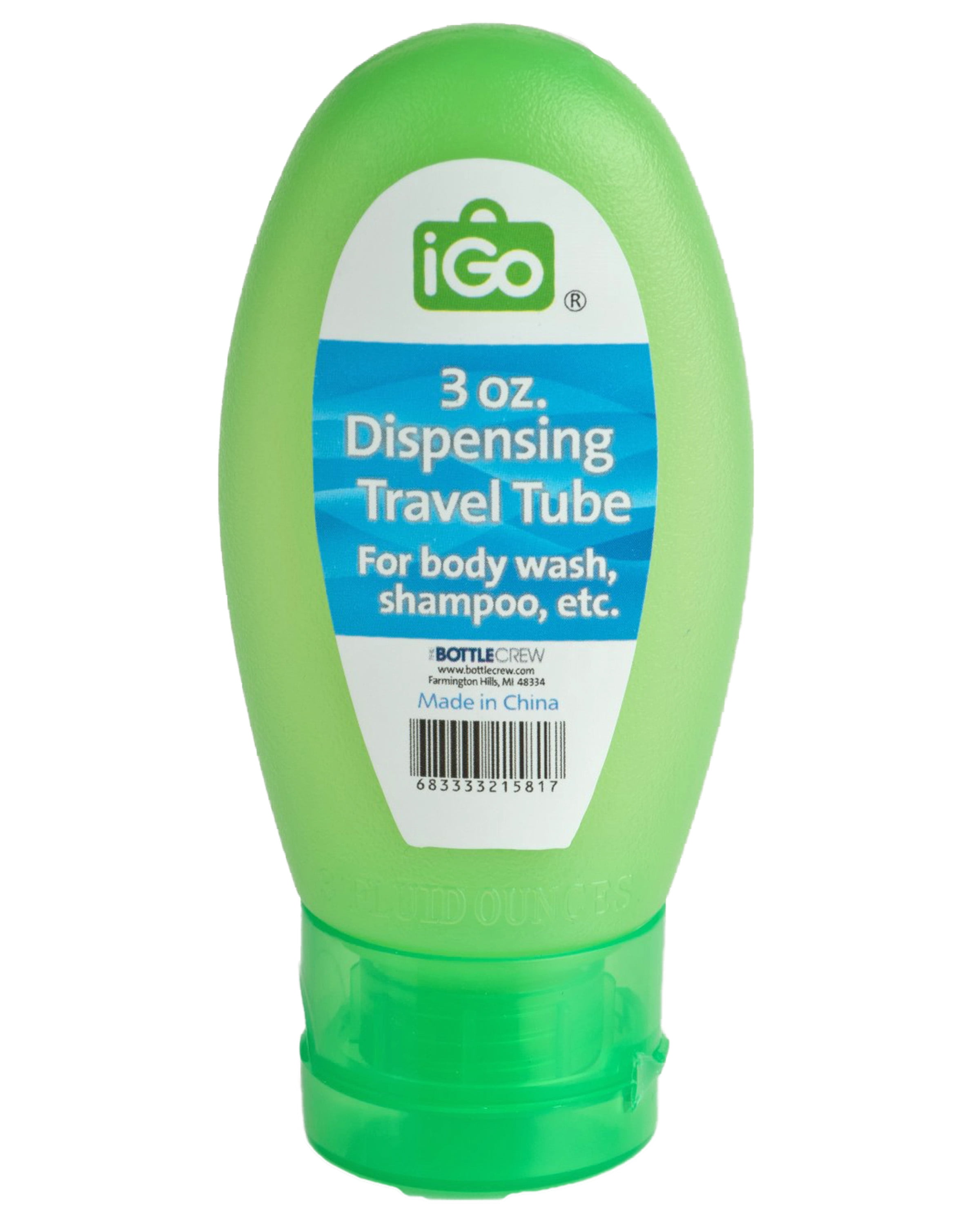 iGo Dispensing Travel Tube, 3 oz