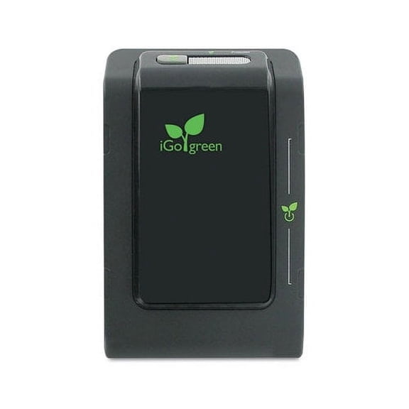 iGo Green Power Smart Wall 4-Outlet Power Saving Surge Protector, 120V, Black