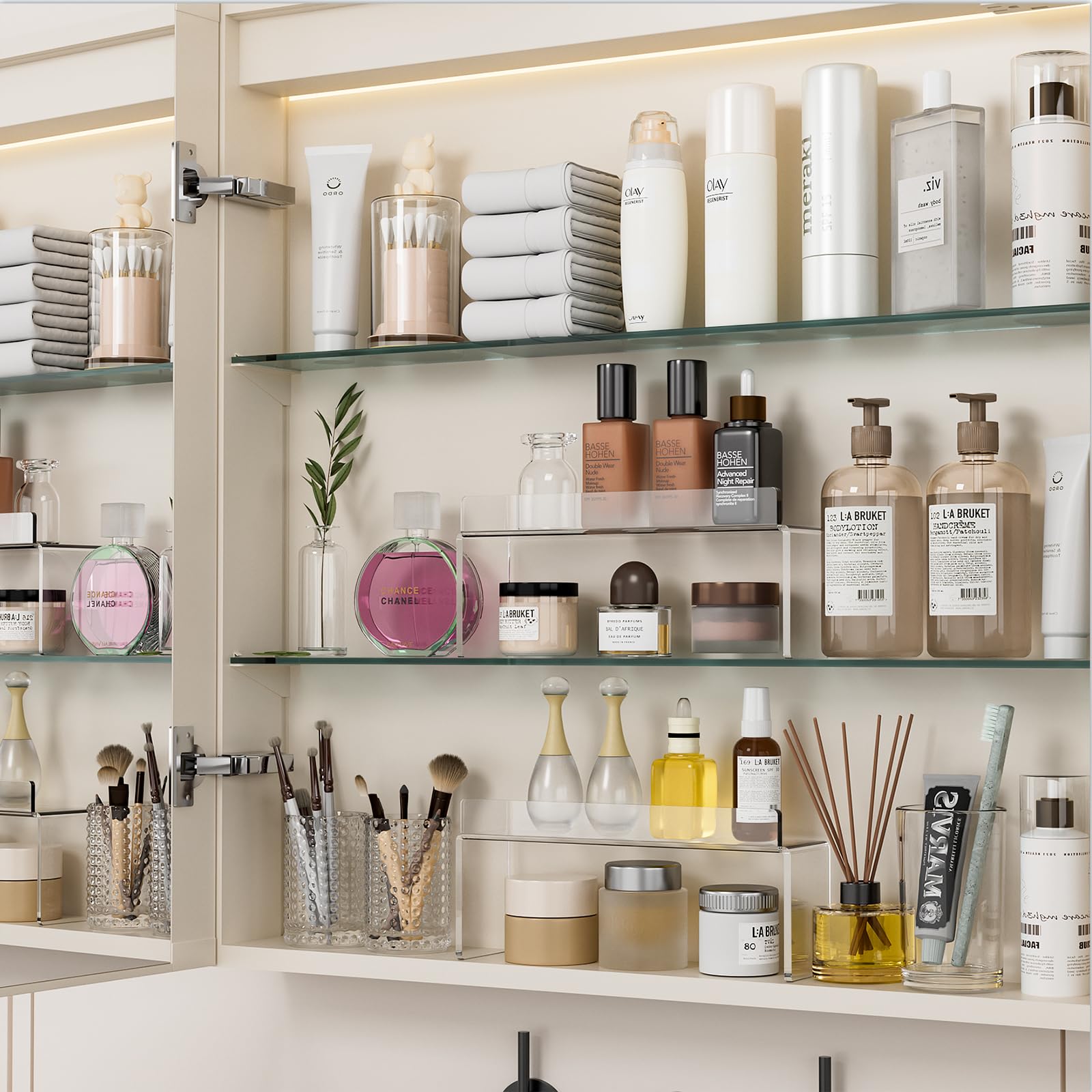 iHEBE Medicine Cabinet Organizer, Medicine Storage Organizer, Cabinet ...