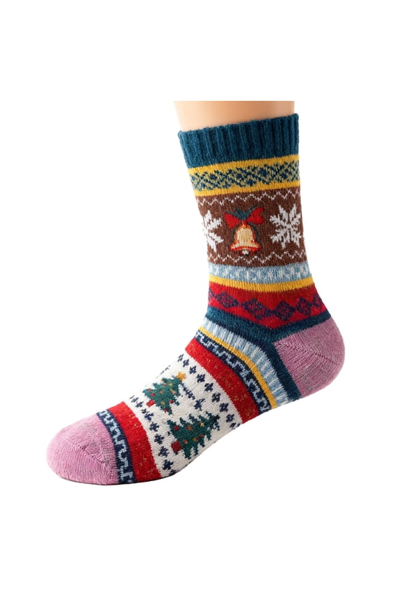 5 Pairs of Socks Wool Socks for Women Cute Crew Socks for Women Socks for Women Crew Womens Crew Socks Stockings for Women Ladies Socks Winter Socks for Women Orange One Size