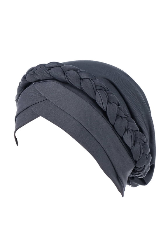 African Turbans for Women Scarf for Women Head Wrap Cancer Headwear for Women Chemo Beanie for Women Head Wraps for Women, Gray One Size