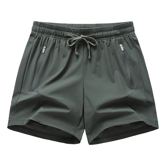 iHPH7 Athletic Shorts for Women, Running Shorts for Women, Quick Dry Shorts for Women, Drawstring Shorts Women, Lightweight Shorts for Women, Army Green L