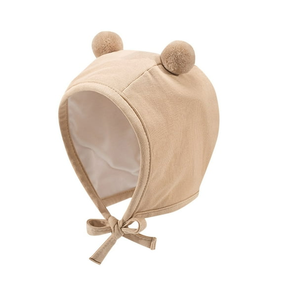 iHPH7 Baby Warm Hats Newborn Hats Knit Caps for Baby Newborn Beanie Newborn Caps, Khaki One Size