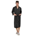 thumbnail image 1 of iHPH7 Bathrobe for Women, Waffle Robes for Women, Robes for Women, Womens Robes Clearance Sale, Long Robes for Women, Black XL, 1 of 9