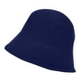 thumbnail image 1 of iHPH7 Beach Bucket Hat Wide Brim Bucket Hats for Women Bucket Hats for Woman Sun Hat Summer Sun Hat, Navy M, 1 of 2