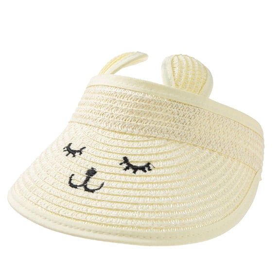 iHPH7 Beach Hat Baby Hat Sun Hats for Kids Sun Protection Hat Outdoor Hat, Beige One Size