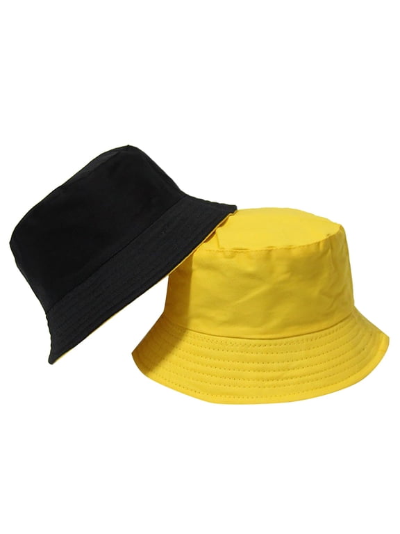 Beach Hats for Women Beach Hat Bucket Hats for Men Sun Hats for Women Uv Protection Women Hats for Summer, Yellow M