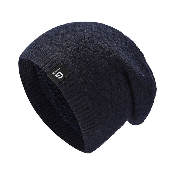 iHPH7 Beanie Hats for Women Beanie Hats for Men Winter Beanie Womens Winter Hat Wool Beanies for Men Womens Caps and Hats Beanie Hat Navy One Size