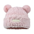 thumbnail image 1 of iHPH7 Bear Beanie Cute Beanies for Women Winter Caps for Women Slouchy Beanie for Women Winter Hats for Women Cold Weather Womens Beanie Hats Warm Hats for Women Pink One Size, 1 of 3