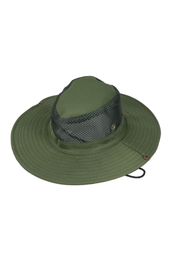 Boonie Hat, Outdoor Hat, Sombrero Para El Sol Hombre, Fishing Hat, Bucket Hats for Men, Hiking Hat, Hunting Hats for Men, Green One Size