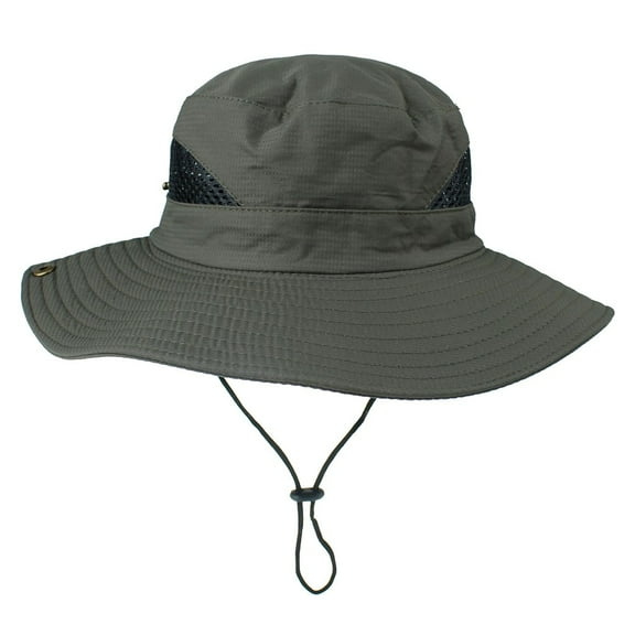 iHPH7 Bucket Hat Boonie Hat Hiking Cap Outdoor Hats for Men Sun Hats for Men, Army Green One Size