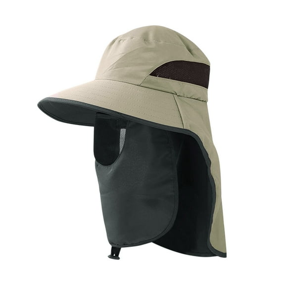 iHPH7 Bucket Hat with Strings Quick Dry Hat Sun Hats for Women Uv Protection Outdoor Hat Uv Protection Sun Hats for Women, Beige One Size