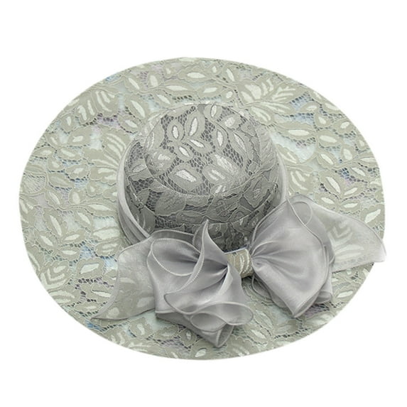 iHPH7 Bucket Hats for Woman Sunhats for Women Uv Protection Wide Brim Sun Hat Tea Party Hats for Women Floppy Hats for Women, Gray One Size