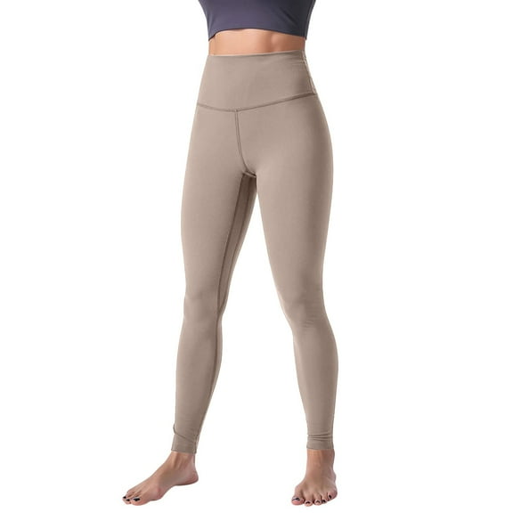 iHPH7 Butt Lifting Leggings High Waisted Leggings for Women Tummy Control Yoga Pants Womens Leggings High Waisted Tummy Control Leggings for Women Yoga Outfits for Women Khaki L