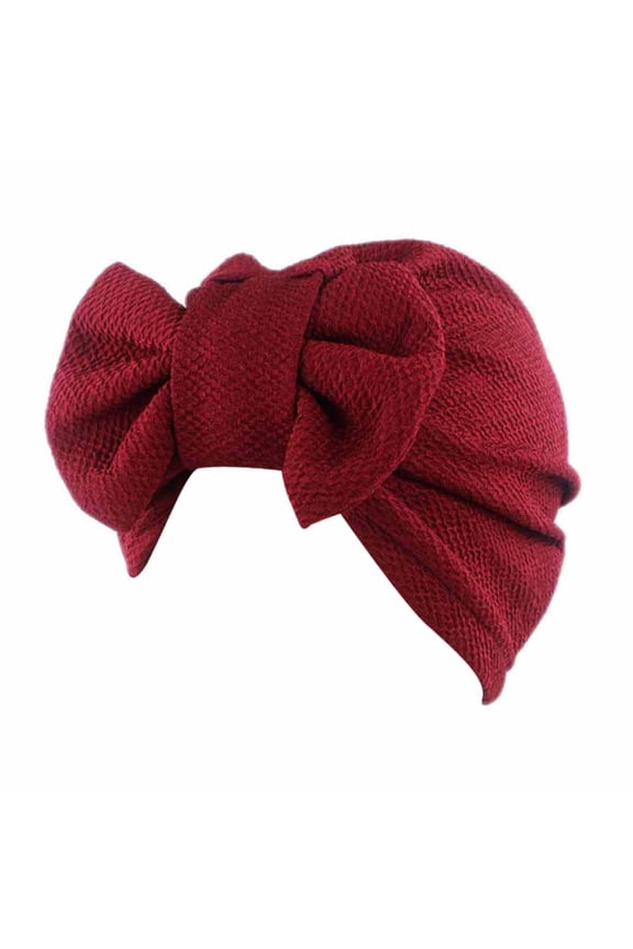 Cancer Hats for Women Chemo Head Scarf for Cancer Patients Women Cancer Headwear for Women Chemo Head Bands for Women's Hair Chemo Turbans for Women, Red One Size
