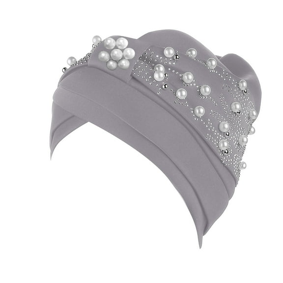 iHPH7 Cancer Head Wraps for Women Head Bands for Women's Hair Head Wraps for Women Cancer Hats for Women Chemo Caps for Women, Gray One Size