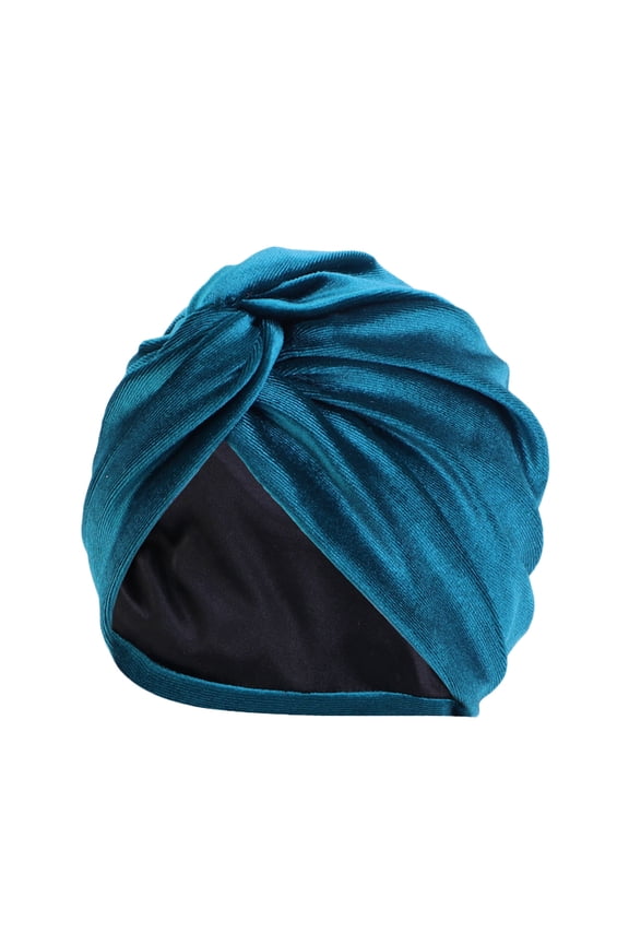 Cancer Head Wraps for Women Head Coverings for Women Chemo Turban Headbands for Women Beanie for Women Head Scarf for Women, Blue One Size