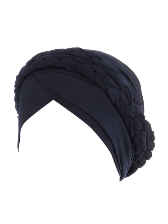 Cancer Headwear for Women Chemo Cancer Care Gifts for Women Scarf for Women Head Wrap Head Wraps for Women Turban Headbands for Women, Navy One Size