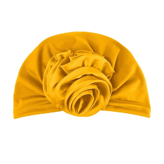iHPH7 Cancer Headwear for Women Chemo Hair Turban Head Scarf for Women Scarf for Women Head Wrap African Turbans for Women, Yellow One Size