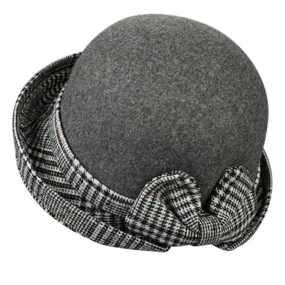 iHPH7 Chemo Headwear for Women Bucket Hats for Woman 1950s Accessories for Women Church Hats for Women Winter Hats for Women, Gray M