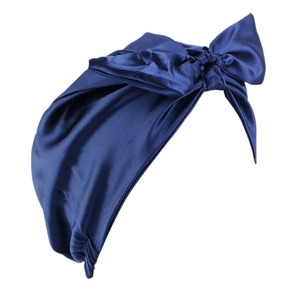 iHPH7 Chemo Headwear for Women Head Wraps for Cancer Patients Women Cancer Headwear for Women Chemo Hats for Women Hair Scarf, Navy One Size