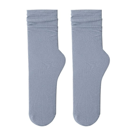 iHPH7 Christmas Gifts Thin Socks Summer Socks Womens Breathable Socks Above Ankle Socks Women's Crew Socks Cute Socks for Women Light Blue A