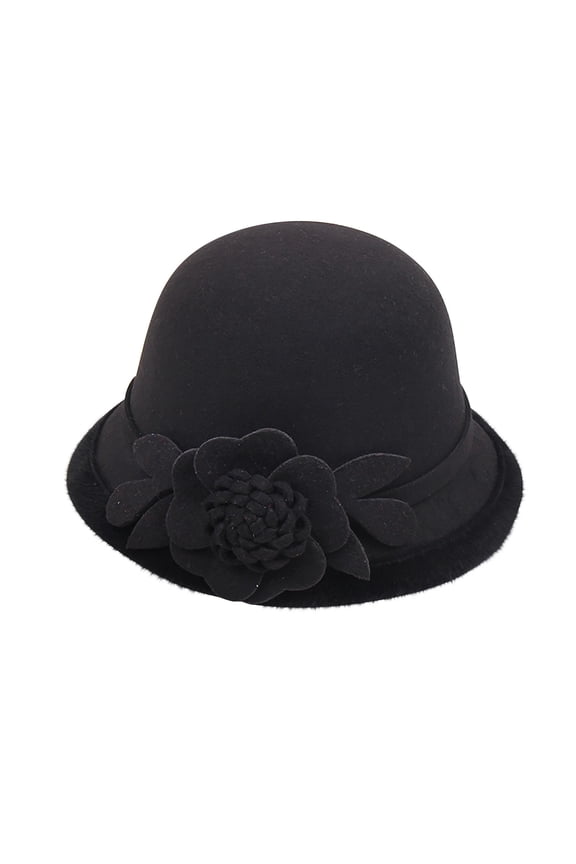 Dress Hats for Women Fancy Hats for Women Bucket Hats for Woman Fedora Hats for Women 1920s Hat, Black M