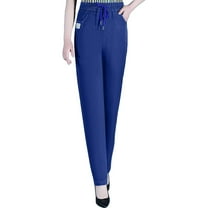 iHPH7 Elastic Waist Jeans for Women, Drawstring Jeans Women, Straight Leg Jeans for Women, High Waisted Jeans for Women, Plus Size Jeans, Dark Blue L