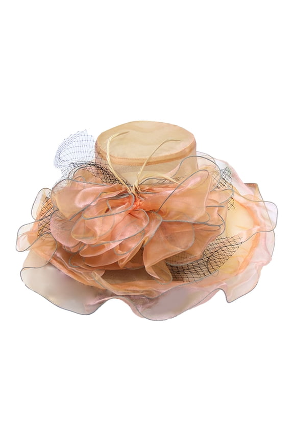 Fascinators Hats for Women Bucket Hats for Woman Wide Brim Hats for Women Floppy Hats for Women Tea Hats for Women, Pink One Size