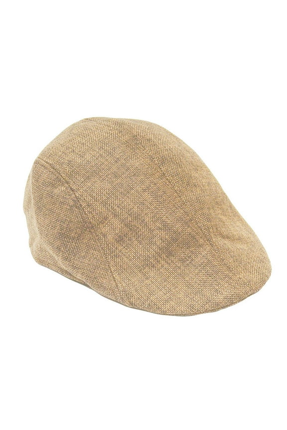 Flat Cap Cabbie Hats for Men Newsboy Cap for Men Newsboy Hats for Women Paperboy Hat, Khaki One Size