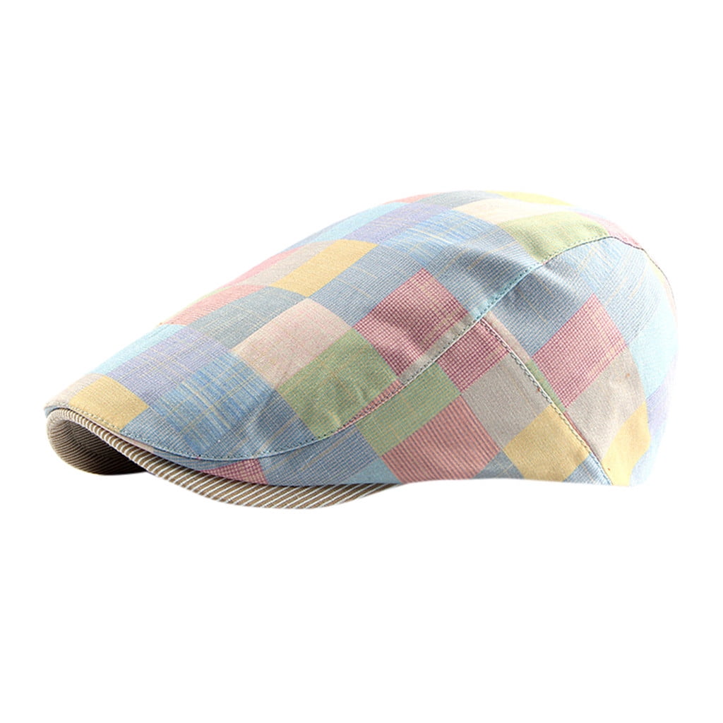 iHPH7 Flat Cap Scally Cap for Men Casual Hats for Men Newsboy Hats