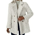 thumbnail image 1 of iHPH7 Fleece Jacket Women Sherpa Fleece Jacket Women Sherpa Jacket Women Womens Jackets Dressy Casual Womens Winter Clothes Warm Winter Coats for Women Warm Jackets for Women White XL, 1 of 5