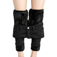 thumbnail image 1 of iHPH7 Fleece Lined Jeans Women Fleece Lined Jeggings Women Thermal Jeans for Women High Waisted Jeans for Women Jeggings for Women with Pockets Winter Jeans for Women Stretchy Jeans for Women Black L, 1 of 9
