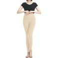 thumbnail image 1 of iHPH7 Fleece Lined Leggings Thermal Leggings for Women Fleece Lined Yoga Pants Women High Waisted Leggings for Women Tummy Control Leggings for Women Winter Yoga Pants Women Beige L, 1 of 8
