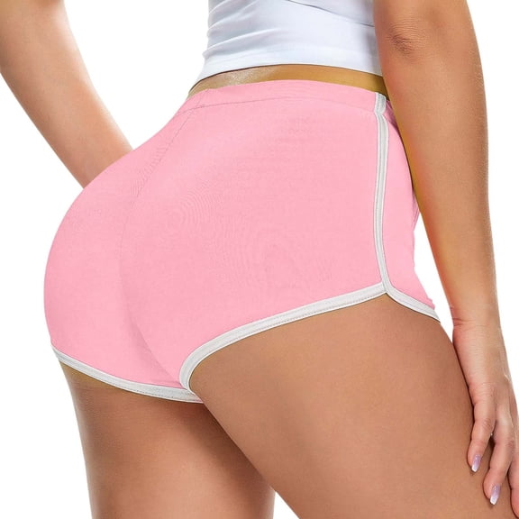 iHPH7 Gym Shorts Women, Butt Lifting Shorts, Booty Shorts for Women, Athletic Shorts for Women, Running Shorts for Women, Pink M