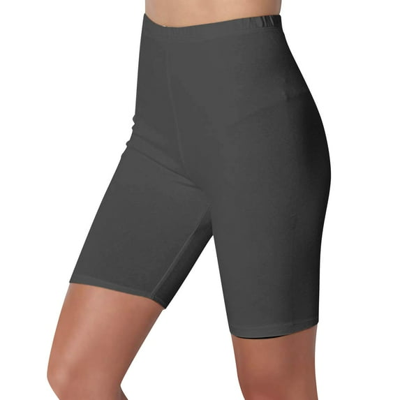 iHPH7 Gym Shorts Women, Seamless Biker Shorts for Women, Biker Shorts Women Tummy Control, Workout Shorts Women, High Waisted Shorts Women, Gray M