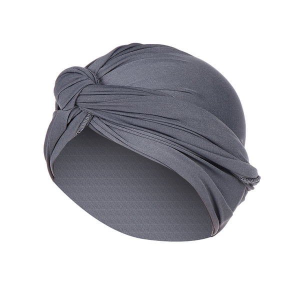 iHPH7 Hair Turban Beanie for Women African Head Wraps for Black Women Head Wraps for Women Turbans for Women, Gray One Size