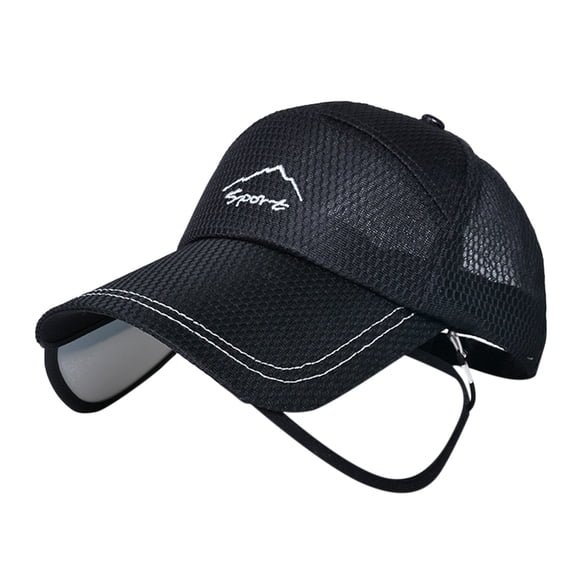 iHPH7 Hat for Women Brim Hats for Men Sun Hat Men Workout Hat Women's Sun Hats, Black One Size