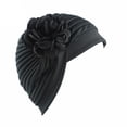 thumbnail image 1 of iHPH7 Head Coverings for Women Chemo Turbans for Women Head Wraps for Cancer Patients Women Head Covers for Chemo Patients Head Wraps for Black Women, Black One Size, 1 of 1