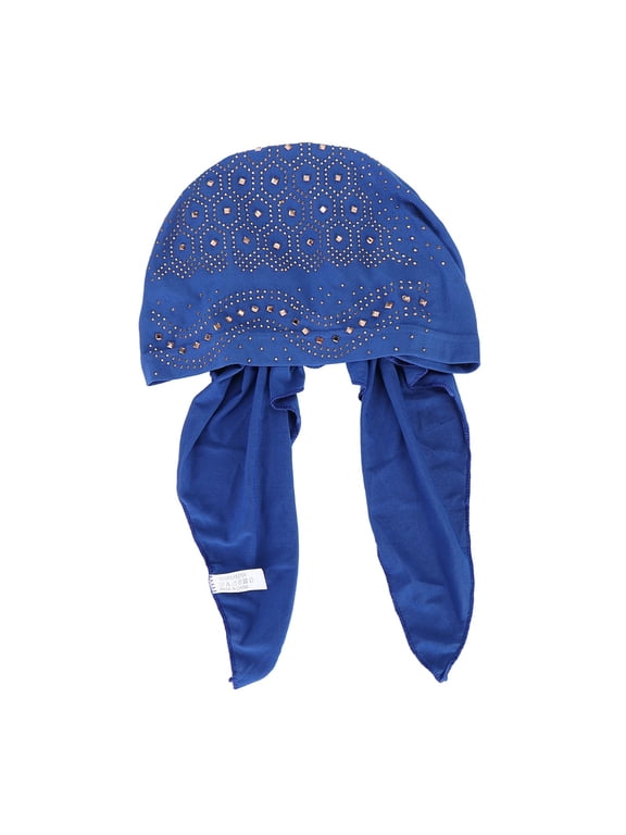 Head Coverings for Women Hair Accessories for Women Turbans for Women with Cancer Chemo Headwear for Women Cancer Head Wraps for Women, Blue One Size