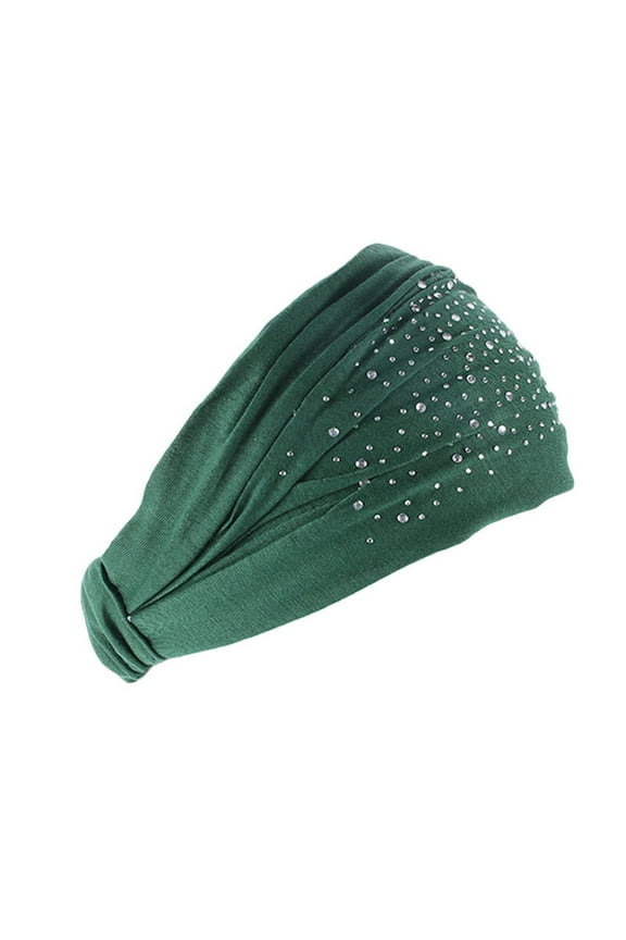 Head Scarf, Bandanas for Women, Head Scarf for Women's Hair, Hair Scarf, Hair Wraps, Green One Size
