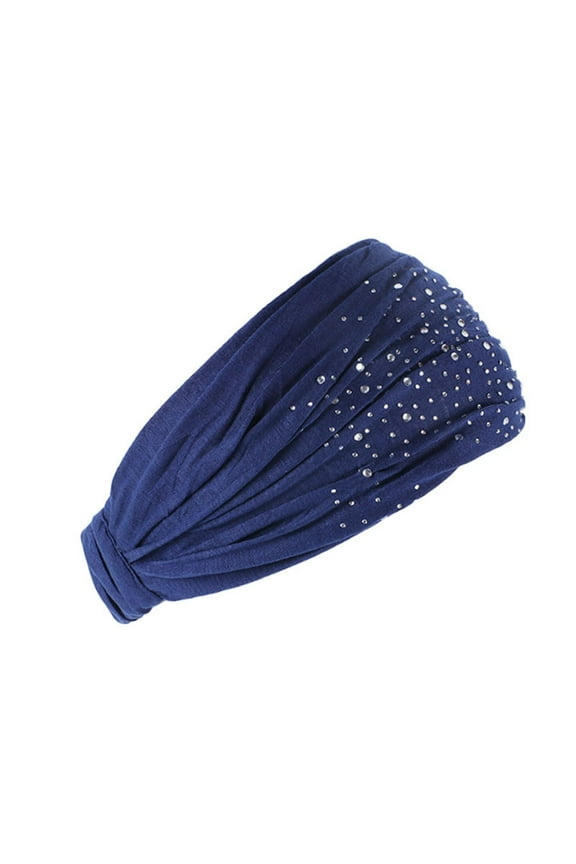 Head Scarf, Bandanas for Women, Head Scarf for Women's Hair, Hair Scarf, Hair Wraps, Navy One Size