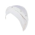 thumbnail image 1 of iHPH7 Head Scarf for Women Head Scarf for Women's Hair Turban Headbands for Women Head Turbans for Women Beanie for Women, White One Size, 1 of 2
