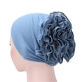 thumbnail image 1 of iHPH7 Head Scarf for Women's Hair Cancer Head Wraps for Women Head Coverings for Women Head Wrap Scarf Headbands for Women, Blue One Size, 1 of 1