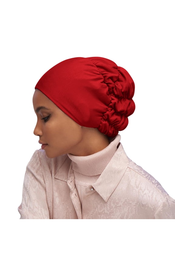 Head Scarves for Women with Cancer Head Wrap Scarf Hair Turban Head Scarf for Cancer Patients Women Scarf for Women Head Wrap, Wine One Size