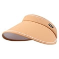 thumbnail image 1 of iHPH7 Hiking Hat Women Uv Protection Womens Hats with Brim Sun Visor Hat for Women Womens Sun Hat Beach Visors for Women, Orange One Size, 1 of 3