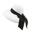 thumbnail image 1 of iHPH7 Hiking Sun Hat Womens Beach Hat Beach Gifts for Women Beach Hats for Women Foldable Summer Hats for Women Beach, White One Size, 1 of 6