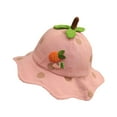 thumbnail image 1 of iHPH7 Kids Sun Hats with Uv Protection Bucket Hat with Strings Kids Fishing Hat Fishing Bucket Hat Cute Bucket Hat, Pink One Size, 1 of 2