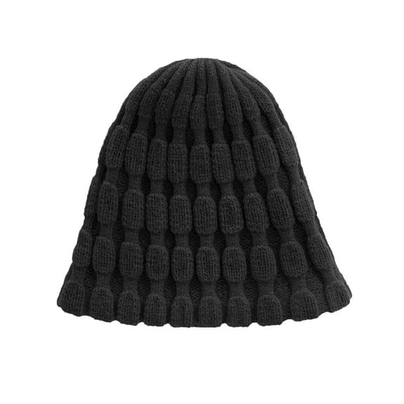 iHPH7 Knitted Beanie Hats for Men Winter Caps for Women Beanies Y2k Beanie Hats for Women Cute Beanie Black One Size